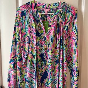 Lilly Pulitzer ELSA top PALM READER